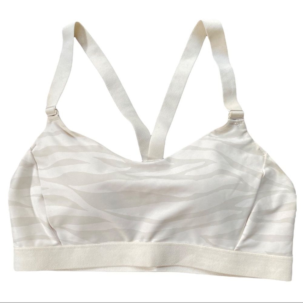 Old Navy Sports Bra White Zebra
